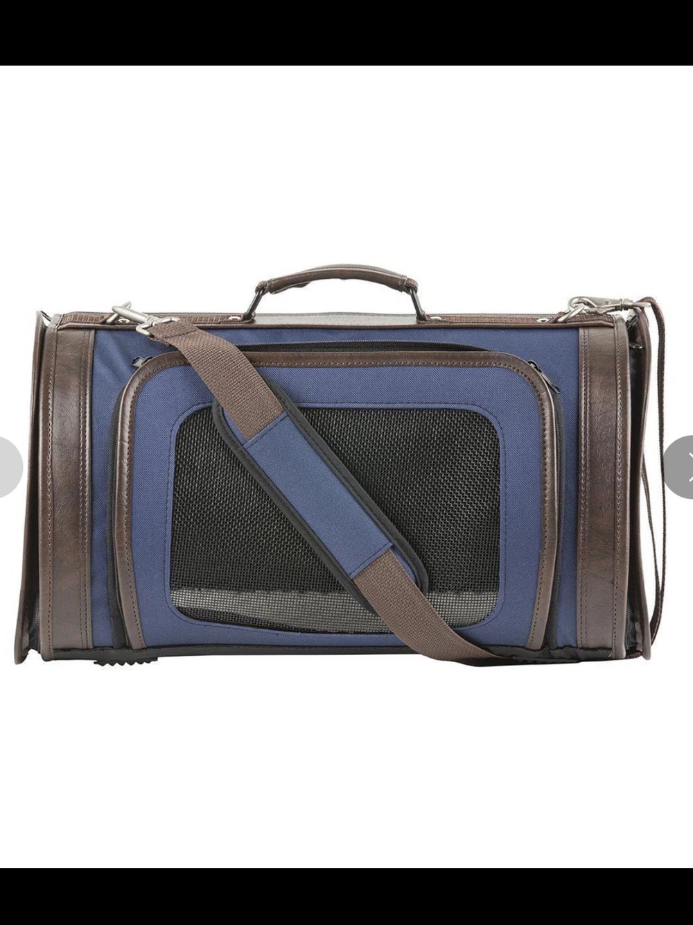 Petote Kelle Dog Carrier Navy - small